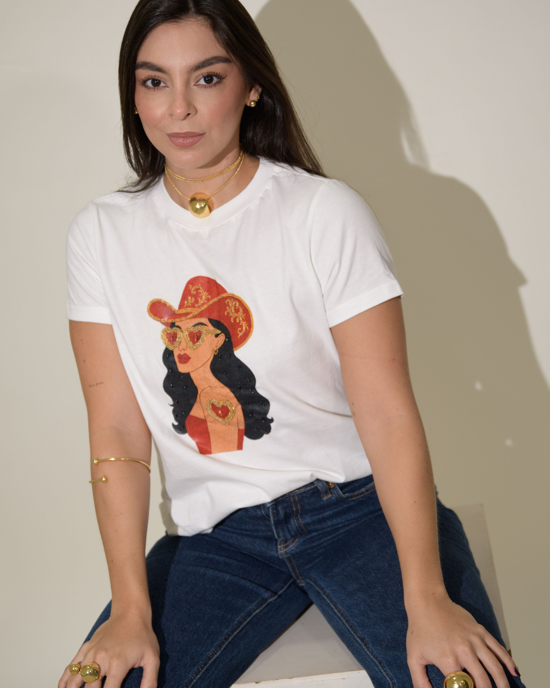 Camiseta Cowgirl Heart
