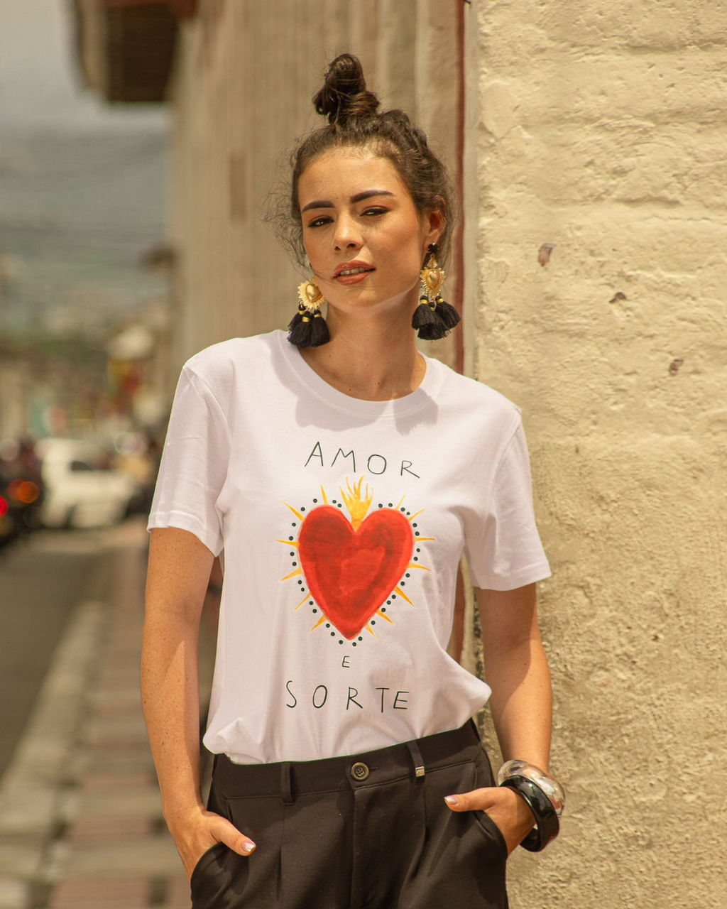 Camiseta Amor e Sorte