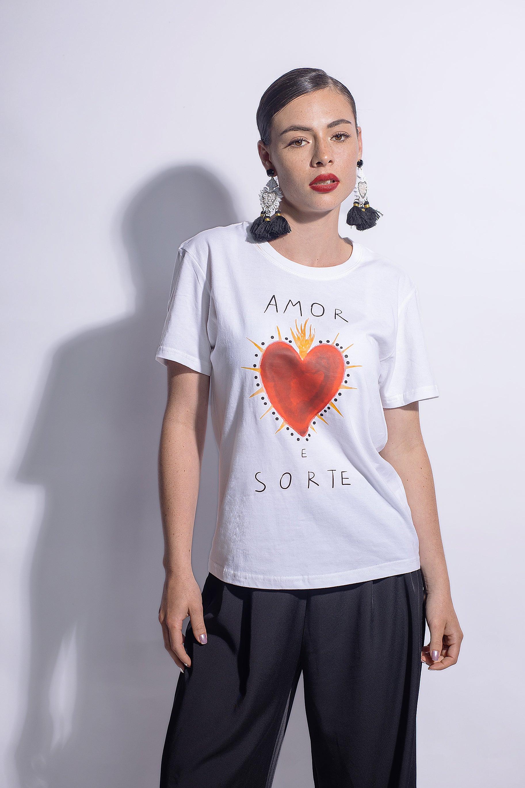 Camiseta Amor e Sorte