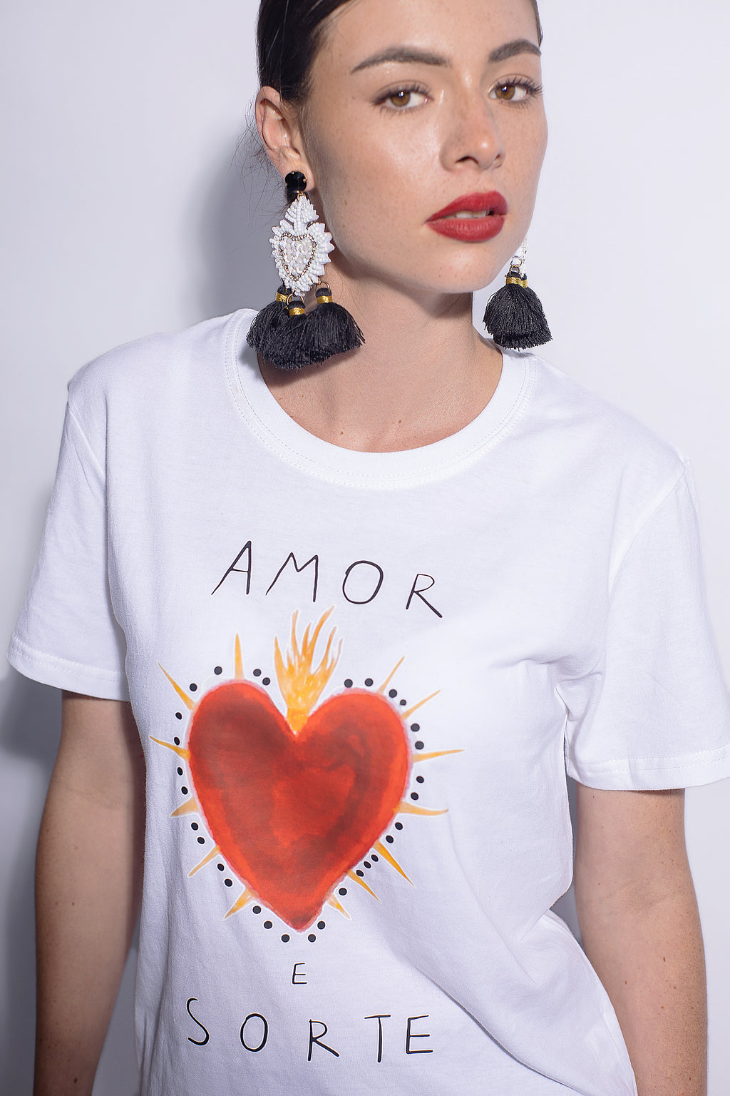 Camiseta Amor e Sorte
